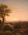 New England Scenery painting by Thomas Cole at Art Institute of Chicago. Chicago, IL.