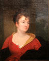 Portrait of Abigail Inskeep Bradford by Rembrandt Peale at Art Institute of Chicago. Chicago, IL.