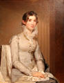 Portrait of Mrs. Klapp by Thomas Sully at Art Institute of Chicago. Chicago, IL.