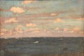 Violet & Silver: the Deep Sea painting by James McNeill Whistler at Art Institute of Chicago. Chicago, IL.