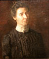 Portrait of Mary Adeline Williams by Thomas Eakins at Art Institute of Chicago. Chicago, IL.