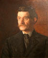 Portrait of Thomas Eakins by Thomas Eakins at Art Institute of Chicago. Chicago, IL.