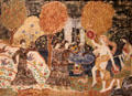 Rites of Spring painting by Charles Prendergast at Art Institute of Chicago. Chicago, IL.