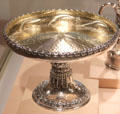 Silver & gilt compote by Charles Osborne for Tiffany & Co. at Art Institute of Chicago. Chicago, IL.