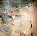 Ballet painting by Henri de Toulouse-Lautrec at Art Institute of Chicago. Chicago, IL.