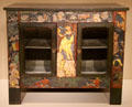 Earthly Paradise carved & painted cabinet by Paul Gauguin & Emile Bernard at Art Institute of Chicago. Chicago, IL.