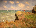 Cliff Walk at Pourville painting by Claude Monet at Art Institute of Chicago. Chicago, IL.