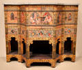 Sideboard & wine cabinet by William Burges of London England with painting by Nathaniel Hubert John Westlake at Art Institute of Chicago. Chicago, IL