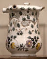 Tin-glazed earthenware puzzle mug from England at Art Institute of Chicago. Chicago, IL.