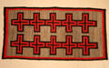 Navajo blanket or rug at Art Institute of Chicago. Chicago, IL.