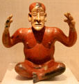 Ceramic storyteller figure from Jalisco, Mexico at Art Institute of Chicago. Chicago, IL.