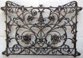 Cast iron grille from demolished Mecca Apartment building, Chicago by Edbrooke & Burnham at Art Institute of Chicago. Chicago, IL.