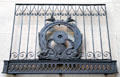 Iron grille from Fisher Building, Chicago by Charles Atwood of D.H. Burnham & Co. at Art Institute of Chicago. Chicago, IL.