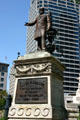 Statue of Oliver P. Morton. Indianapolis, IN.