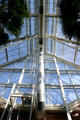 Greenhouse structure at White River Gardens. Indianapolis, IN.