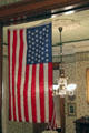 U.S. 43-star flag at Benjamin Harrison Presidential Site. Indianapolis, IN.