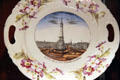 Indiana Soldiers & Sailors Monument commemorative plate. Indianapolis, IN.