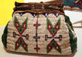 Sioux beaded purse at Eiteljorg Museum. Indianapolis, IN.