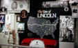 Towns & objects named after Lincoln at now closed Lincoln Museum & Library. Fort Wayne, IN.