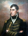 William Henry Harrison portrait by Rembrandt Peale at Grouseland. Vincennes, IN.