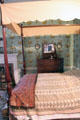 Four poster bed at Grouseland. Vincennes, IN.