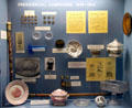 Collection of William Henry Harrison campaign items at Grouseland. Vincennes, IN.