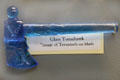 Glass Tomahawk with image of Tecumseh at Grouseland. Vincennes, IN.