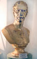 Bust of William Henry Harrison from life by S.V. Clevenger at Grouseland. Vincennes, IN.