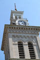 Clock tower of Knox County Courthouse. Vincennes, IN.