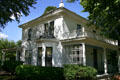 Abilene house where Dwight D. Eisenhower lived with his parents starting 1898. Abilene, KS.