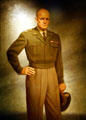 Portrait of General Dwight D. Eisenhower by Thomas E. Stephens at Eisenhower Museum. Abilene, KS.