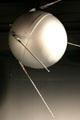 Replica of USSR Sputnik, first satellite in space October 4, 1957, at Eisenhower Museum. Abilene, KS.
