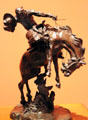 Bronc Twister bronze sculpture by Charles M. Russell at Wichita Art Museum. Wichita, KS.