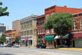 Heritage streetscape. Wichita, KS.