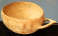 Ceramic milk bowl from Cyprus at Museum of World Treasures. Wichita, KS.