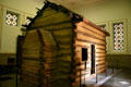 Abraham Lincoln log cabin birthplace. Hodgenville, KY