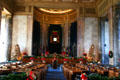 Senate chamber of Louisiana State Capitol. Baton Rouge, LA.