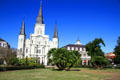 St Louis Cathedral on Jackson Square. New Orleans, LA.