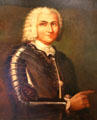 Portrait of Jean-Baptiste Lemoyne, Sieur de Bienville, Father of Louisiana, painted by Rudolph Bohunek, at Cabildo Museum. New Orleans, LA.