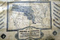 Map of Louisiana Purchase Territory on souvenir of Louisiana World Exposition at Cabildo Museum. New Orleans, LA.