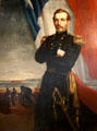 Portrait of Confederate General Pierre Gustave Toutant Beauregard by Thomas Cantwell Healy at Cabildo Museum. New Orleans, LA.