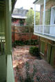 Courtyard of Madame John's Legacy Museum. New Orleans, LA.