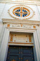 Portal of St. Mary's Catholic Church. New Orleans, LA.
