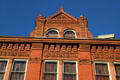 Upper story details of Old New Orleans Bank Building. New Orleans, LA.