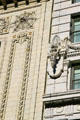 Decorative detail of Kress & Maison Blanche Department Store Buildings on Canal Street. New Orleans, LA.