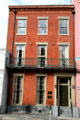 Red brick heritage townhouse. New Orleans, LA.