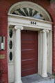 Doorway of 604 Julia St. in Julia Street Row. New Orleans, LA.