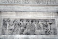 Neoclassical frieze on New Orleans Museum of Art. New Orleans, LA.