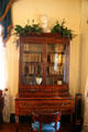 Antique desk with bookcase at Oak Alley Plantation. Vacherie, LA.