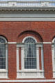 Georgian-style windows of Massachusetts State House. Boston, MA.